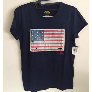 ラルフローレン(Ralph Lauren)のサチさま専用☆ラルフローレン レディースUSA国旗 sサイズ(Tシャツ(半袖/袖なし))