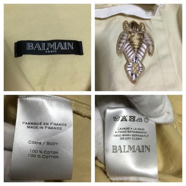 BALMAIN(バルマン)の本物 名作 BALMAIN バルマンオム 胸元エンブレム 半袖シャツ メンズのトップス(シャツ)の商品写真