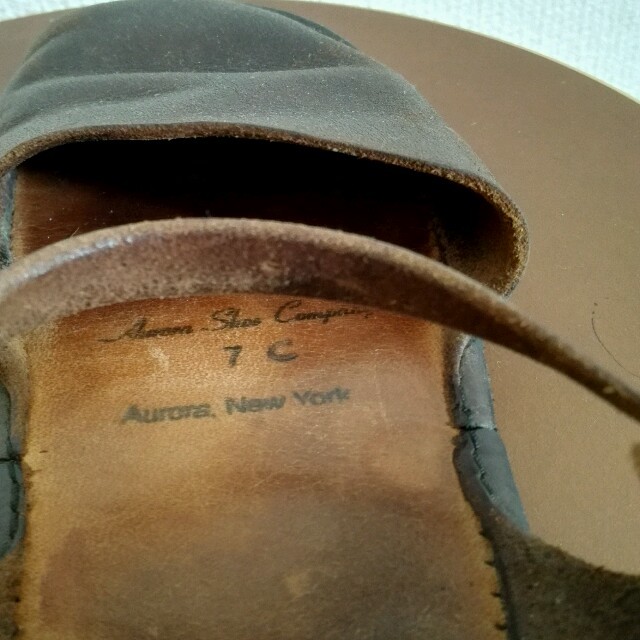 MARGARET HOWELL(マーガレットハウエル)のオーロラシューズAurora newyork 7c 23.5から24.0㎝ レディースの靴/シューズ(サンダル)の商品写真