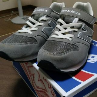 ニューバランス(New Balance)のニューバランスkids996  23センチ 箱あり(スニーカー)