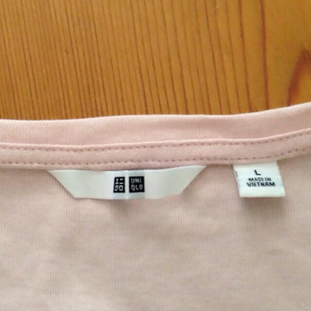 UNIQLO(ユニクロ)のプレミアムコットン レディースのトップス(Tシャツ(長袖/七分))の商品写真