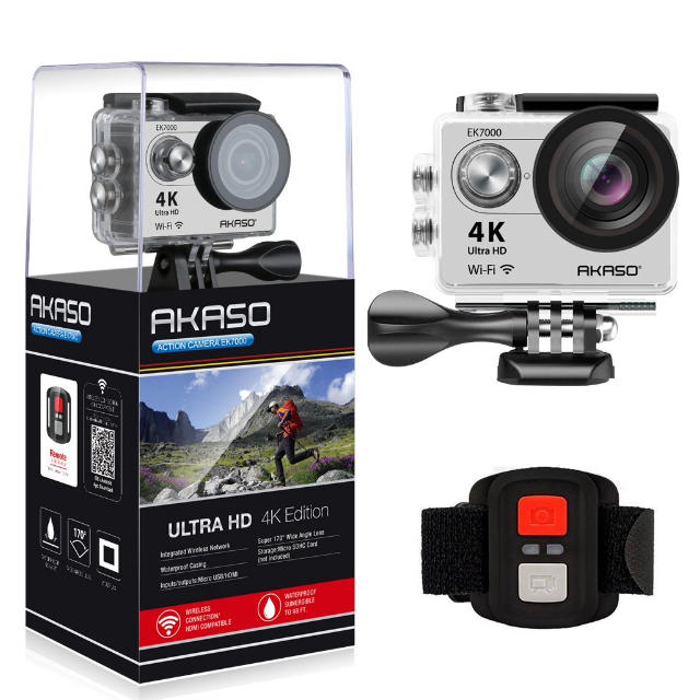 AKASO EK7000 アクション カメラ 自転車 Gopro 互換性ありの通販 by 's shop｜ラクマ