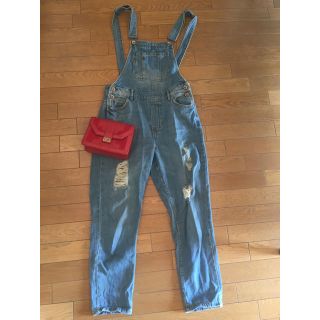 ザラ(ZARA)のZARA デニムサロペット(サロペット/オーバーオール)