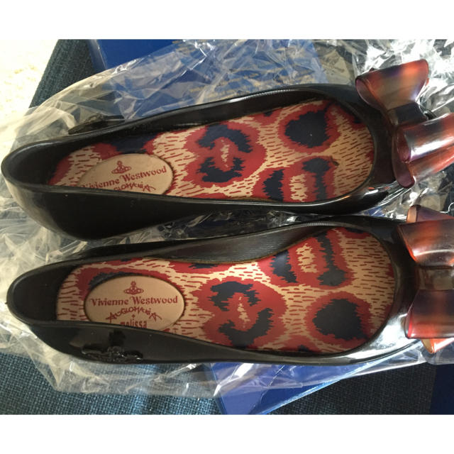 Vivienne Westwood(ヴィヴィアンウエストウッド)の再値下げ ヴィヴィアン×メリッサ コラボシューズ レディースの靴/シューズ(バレエシューズ)の商品写真