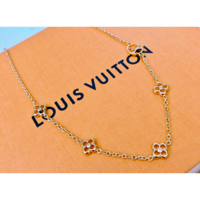 LOUIS VUITTON - ルイヴィトン フラワーフルネックレスの通販 by mi's shop｜ルイヴィトンならラクマ