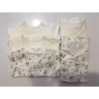 スヌーピー(SNOOPY)の値下げ！！スヌーピー新生児服 ベビー服5枚セット(肌着/下着)