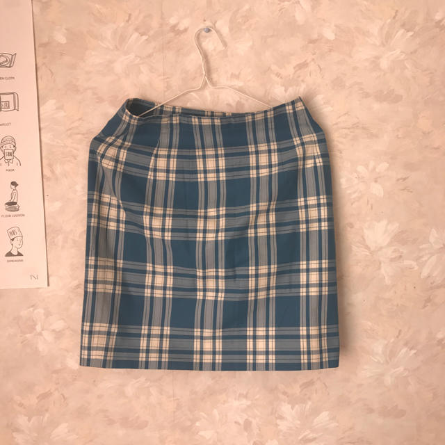 Ray BEAMS(レイビームス)のチェックタイトスカート レディースのスカート(ひざ丈スカート)の商品写真
