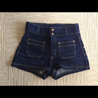 リー(Lee)の【美品】 Lee ハイウエストショートパンツ(ショートパンツ)