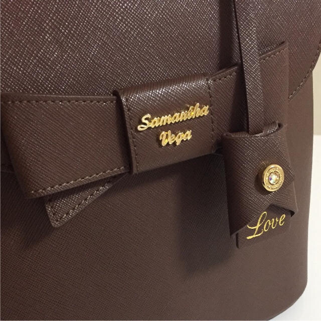 Samantha Vega(サマンサベガ)の新品☆サマンサベガ  20,000円 3wayのおリボンレザーバッグ レディースのバッグ(リュック/バックパック)の商品写真