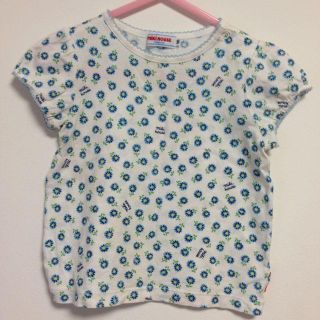 ミキハウス(mikihouse)のミキハウス♡花柄Tシャツ90(その他)