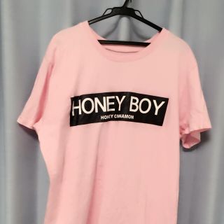 ハニーシナモン(Honey Cinnamon)の送料込み ハニーシナモン Honeyboy シャツ フリーサイズ 美品(Tシャツ(半袖/袖なし))