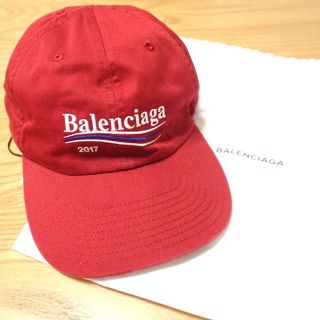 バレンシアガ(Balenciaga)のオミユウさん専用 BALENCIAGA キャンペーンロゴ キャップ(キャップ)