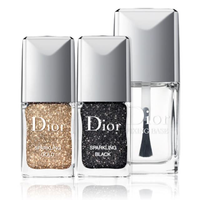 Christian Dior(クリスチャンディオール)のディオール ネイル ゴールド ブラック コスメ/美容のネイル(マニキュア)の商品写真