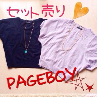 ページボーイ(PAGEBOY)のPAGEBOY セット トップス 夏(Tシャツ(半袖/袖なし))