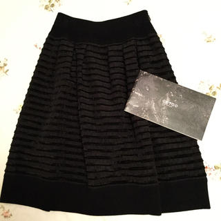 コトゥー(COTOO)のニコニコ椿様専用♡cotooの黒スカート(ひざ丈スカート)