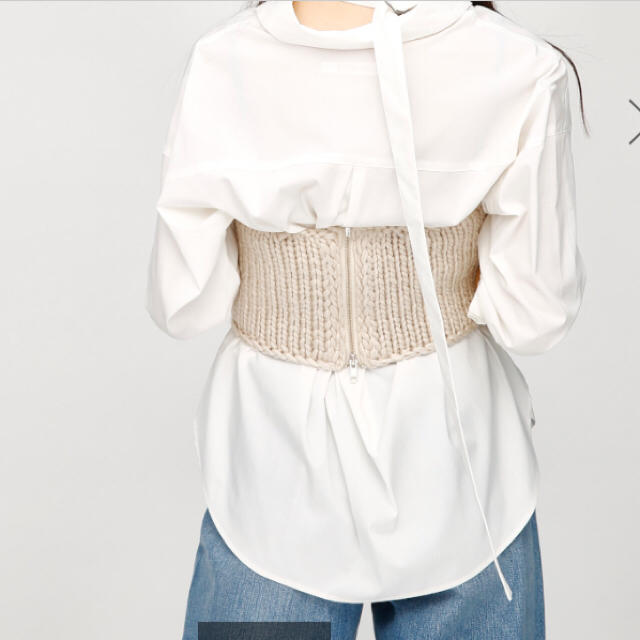 moussy(マウジー)のROVING KNIT BUSTIER / ビスチェ レディースのトップス(ベアトップ/チューブトップ)の商品写真