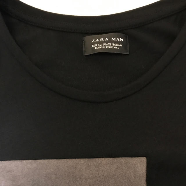 ZARA(ザラ)の美品 ZARA メンズ XL オシャレTシャツ メンズのトップス(Tシャツ/カットソー(半袖/袖なし))の商品写真