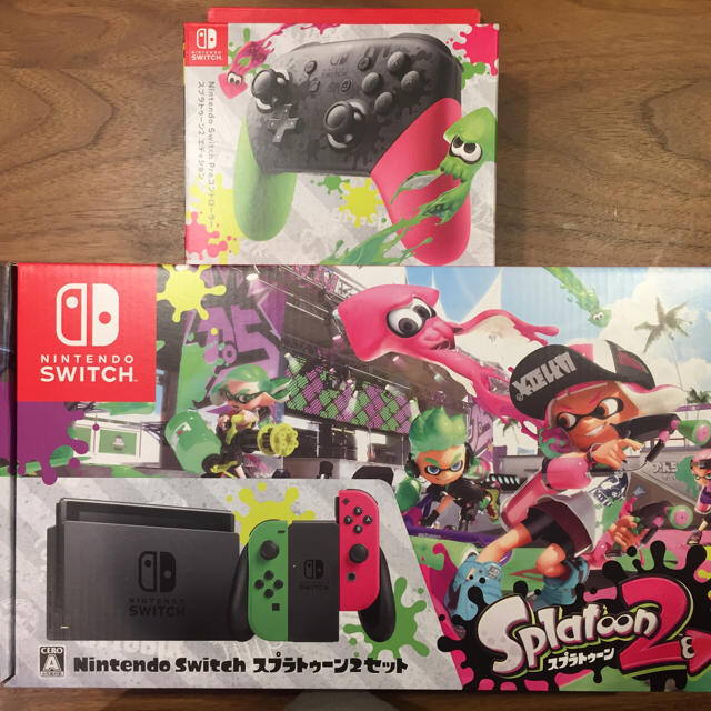 色々な Nintendo セット プロコン 同梱版 スプラトゥーン2 スイッチ 最