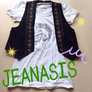 ジーナシス(JEANASIS)のJEANASIS ジーナシス ベスト (ベスト/ジレ)