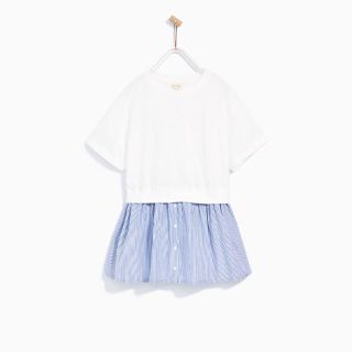 ザラキッズ(ZARA KIDS)のzarakids スウェット&シャツ ワンピース(ワンピース)