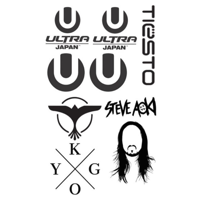 ULTRA JAPAN 3日目 タトゥーシール ロゴ フェス EDMの通販 by 出品制限でコメント値下げできません????｜ラクマ