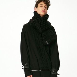 シャリーフ(SHAREEF)のshareef  BIG　CABLE　HIGH‐GAUGE　V‐NECK(ニット/セーター)