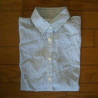 ユニクロ(UNIQLO)の＊ストライプ柄Ｙシャツ＊(シャツ/ブラウス(長袖/七分))