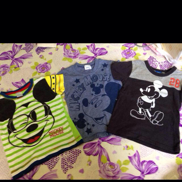 Disney(ディズニー)のミッキーとベビドまとめ買い‼︎ キッズ/ベビー/マタニティのキッズ服男の子用(90cm~)(その他)の商品写真