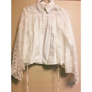 ダブルクローゼット(w closet)のゆうらり様 ♡ w closet ♡ レースブラウス(シャツ/ブラウス(長袖/七分))