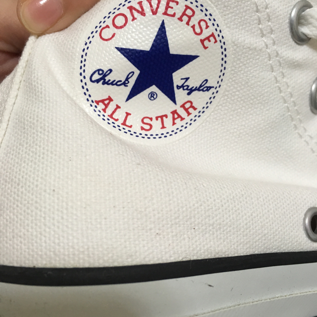 CONVERSE(コンバース)の白コンバース！ レディースの靴/シューズ(スニーカー)の商品写真