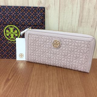 トリーバーチ(Tory Burch)の新品 トリー BRYANT コンチネンタル 長財布 ステッチお花(財布)