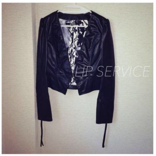 リップサービス(LIP SERVICE)のLIP SERVICE レザージャケット(ライダースジャケット)