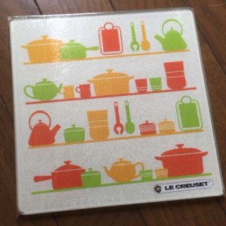 ルクルーゼ(LE CREUSET)のル・クルーゼ ガラスキッチンプレート(テーブル用品)