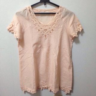 ユナイテッドアローズ(UNITED ARROWS)のレースTOPS(シャツ/ブラウス(半袖/袖なし))