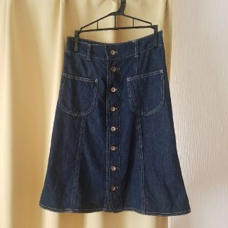 ダブルクローゼット(w closet)のデニムスカート(ひざ丈スカート)