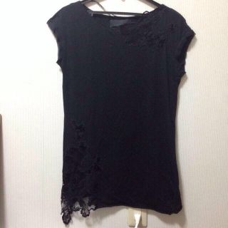 ザラ(ZARA)のレースTシャツ(Tシャツ(半袖/袖なし))