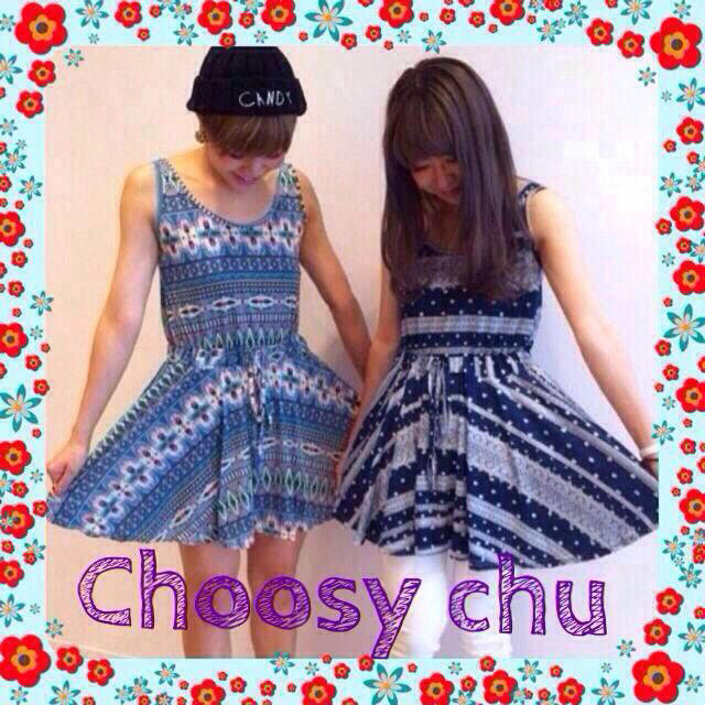 choosy chu(チュージーチュー)の安かわ♡店員さん着画あり レディースのワンピース(ひざ丈ワンピース)の商品写真