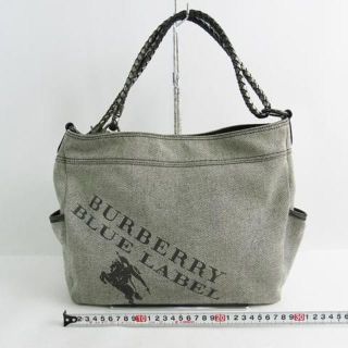 バーバリーブルーレーベル(BURBERRY BLUE LABEL)のBURBERRY キャンバスショルダーバッグ　ブルーレーベル(ショルダーバッグ)