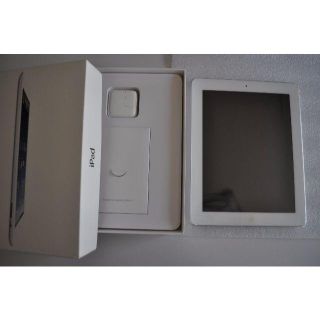 アップル(Apple)の美品！　iPad4　Retinaディスプレイ　16GB　wifiモデル　シルバー(タブレット)