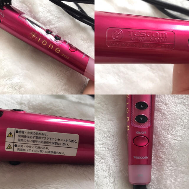 TESCOM(テスコム)のTESCOM♡コテ♡美品♡SALE スマホ/家電/カメラの美容/健康(ヘアアイロン)の商品写真