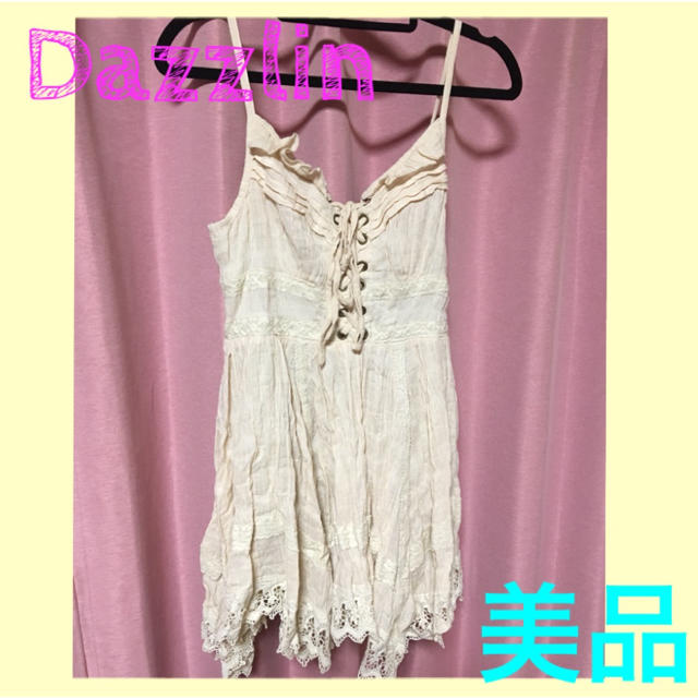 dazzlin(ダズリン)の¥8295🎀Dazzlin値下げ🎀コットンレースワンピース レディースのワンピース(ミニワンピース)の商品写真