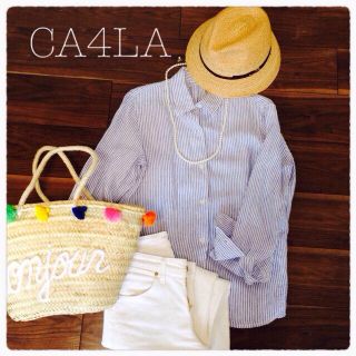 カシラ(CA4LA)のCA4LA 中折れ麦わら帽(ハット)