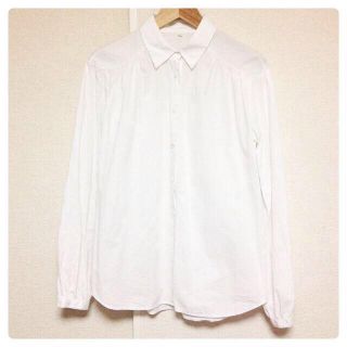 ムジルシリョウヒン(MUJI (無印良品))のMUJIロンドン ホワイトシャツ♡(シャツ/ブラウス(長袖/七分))