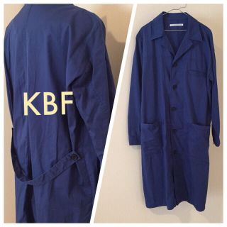 KBF - 2016ss ダブルブレストデニムコートの通販 by merci's shop｜ケービーエフならフリル