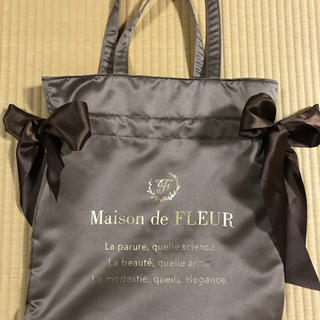 メゾンドフルール(Maison de FLEUR)のダブルリボントートバッグ(トートバッグ)