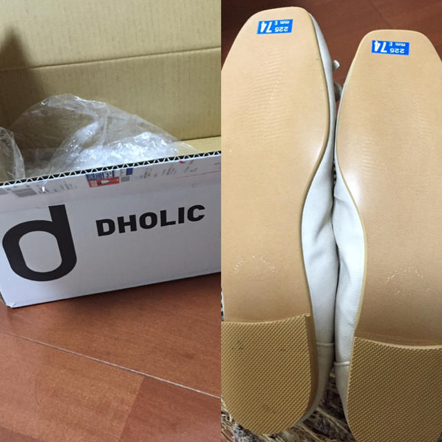 dholic(ディーホリック)の新品 DHOLIC バレエシューズ レディースの靴/シューズ(バレエシューズ)の商品写真
