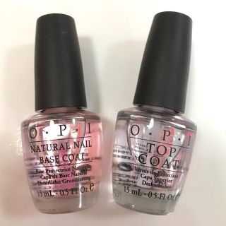 OPI - opi 新品未使用 ポリッシュ ベースコート&トップコートセットの