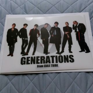 ジェネレーションズ(GENERATIONS)のシダックスクリアファイル(男性タレント)