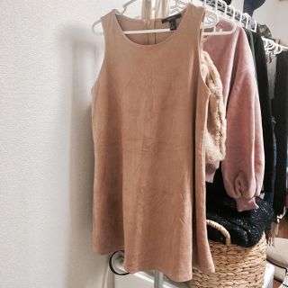 フォーエバートゥエンティーワン(FOREVER 21)のピンクワンピース ♡ FOREVER21(ミニワンピース)