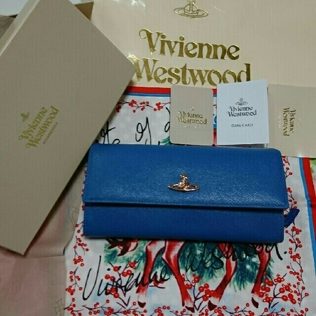 Vivienne Westwood 長財布 スクイグル 新品